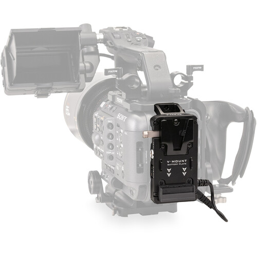 פלטה מתאמת למצלמות SONY  מדגם FX6 לסוללות V-LOCK